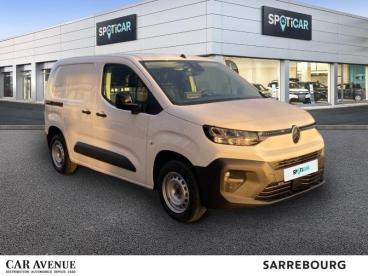 SPOTICAR Citroën Berlingo M 650kg Bluehdi 100ch S&s Pack Premium Connect Occasion - Utilitaire Diesel Blanc Icy - Sarrebourg - 1203762406_3