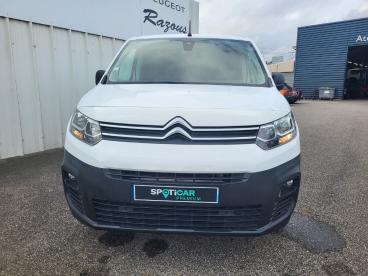 SPOTICAR Citroën Berlingo Taille M 1000kg Bluehdi 100 S&s Bvm Club Occasion - Utilitaire Diesel Blanc - Trebes - 1203769667_2