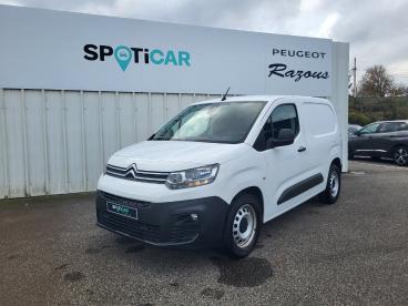 SPOTICAR Citroën Berlingo Taille M 1000kg Bluehdi 100 S&s Bvm Club Occasion - Utilitaire Diesel Blanc - Trebes - 1203769667_3