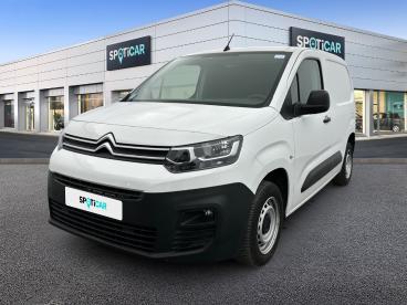 SPOTICAR Citroën Berlingo Van M 650 Bluehdi 100 S&s Bvm5 Club Occasion - Utilitaire Diesel Blanc - Vitrolles - 1203776081_1