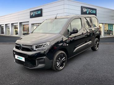 SPOTICAR Citroën Berlingo Taille M - 1.5 Bluehdi 130ch S&s Feel Eat8 5 Place Occasion - Familiale Diesel Noire - Charleville Mezieres - 1203783231_1