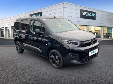 SPOTICAR Citroën Berlingo Taille M - 1.5 Bluehdi 130ch S&s Feel Eat8 5 Place Occasion - Familiale Diesel Noire - Charleville Mezieres - 1203783231_3