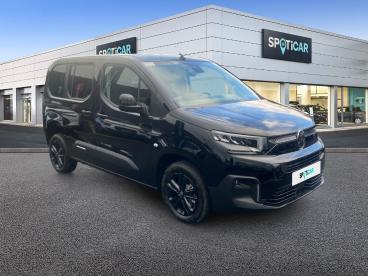 SPOTICAR Citroën Berlingo Taille M - 1.5 Bluehdi 130ch S&s Feel Eat8 5 Place Occasion - Familiale Diesel Noire - Charleville Mezieres - 1203783233_3