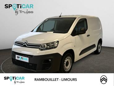 SPOTICAR Citroën Berlingo Van M 650 Bluehdi 100 S&s Bvm6 Club Occasion - Utilitaire Diesel Blanc - Gazeran - 1203788475_1