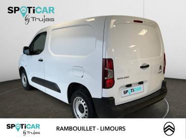 SPOTICAR Citroën Berlingo Van M 650 Bluehdi 100 S&s Bvm6 Club Occasion - Utilitaire Diesel Blanc - Gazeran - 1203788475_3