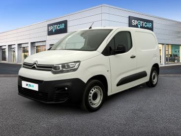 SPOTICAR Citroën Berlingo Van M 650 Bluehdi 100 S&s Bvm6 Driver Occasion - Utilitaire Diesel Blanc - Ste Genevieve - 1203795589_1