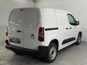 SPOTICAR Citroën Berlingo M 1000kg Bluehdi 100 S&s Club Occasion - Utilitaire Diesel Blanc Banquise - Illzach - 1203796865_4