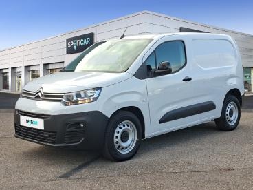 SPOTICAR Citroën Berlingo E-berlingo Van M 800 100 Kw (136 Ch) Batterie 50 K Occasion - Utilitaire Electrique Blanc - Bourgoin Jallieu - 1203813831_1