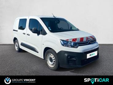 SPOTICAR Citroën Berlingo Fg M 650 1..6 Hdi 100ch Fap Bvm5 Occasion - Utilitaire Diesel Blanc - Nevers - 1203821230_3
