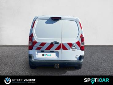 SPOTICAR Citroën Berlingo Fg M 650 1..6 Hdi 100ch Fap Bvm5 Occasion - Utilitaire Diesel Blanc - Nevers - 1203821230_5