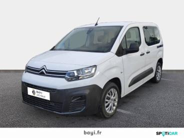 SPOTICAR Citroën Berlingo E-berlingo Taille M 136 Ch 100 Kwh Automatique Liv Occasion - Familiale Electrique Blanc - Evreux - 1203827731_1