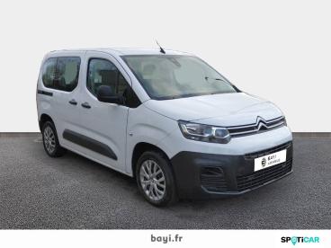 SPOTICAR Citroën Berlingo E-berlingo Taille M 136 Ch 100 Kwh Automatique Liv Occasion - Familiale Electrique Blanc - Evreux - 1203827731_3