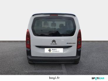 SPOTICAR Citroën Berlingo E-berlingo Taille M 136 Ch 100 Kwh Automatique Liv Occasion - Familiale Electrique Blanc - Evreux - 1203827731_5
