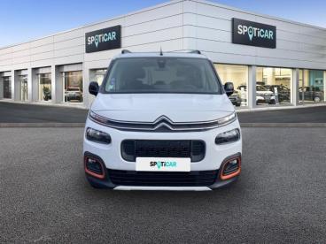 SPOTICAR Citroën Berlingo M Puretech 130ch S&s Feel Pack Eat8 Occasion - Familiale Essence Blanc Banquise - Vernon - 1203856710_2