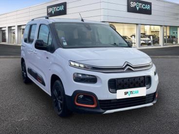 SPOTICAR Citroën Berlingo M Puretech 130ch S&s Feel Pack Eat8 Occasion - Familiale Essence Blanc Banquise - Vernon - 1203856710_3