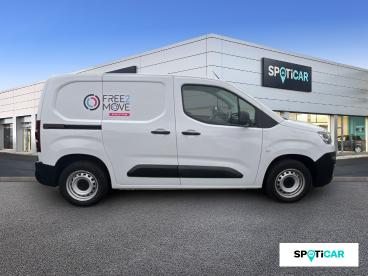 SPOTICAR Citroën Berlingo Van M 650 Bluehdi 100 S&s Bvm6 Occasion - Utilitaire Diesel Blanc - La Rochelle - 1203877620_4