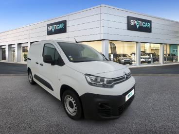 SPOTICAR Citroën Berlingo Van M 650 Bluehdi 100 S&s Bvm5 Driver Occasion - Utilitaire Diesel Blanc - Le Grand Quevilly - 1203888489_3