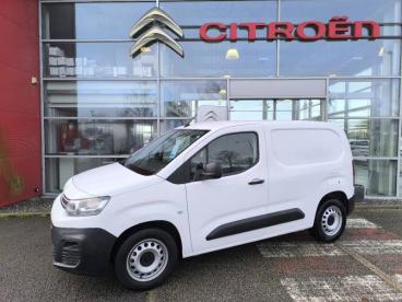 SPOTICAR Citroën Berlingo M 650kg Bluehdi 100 S&s Club Bvm5 Occasion - Utilitaire Diesel Blanc Banquise - Ploemeur - 1203900224_1
