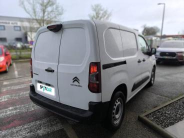 SPOTICAR Citroën Berlingo M 650kg Bluehdi 100 S&s Club Bvm5 Occasion - Utilitaire Diesel Blanc Banquise - Ploemeur - 1203900224_5