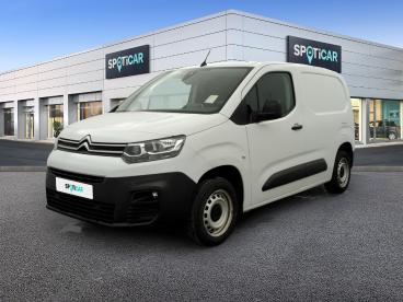 SPOTICAR Citroën Berlingo Van M 650 Puretech 110 S&s Bvm6 Occasion - Utilitaire Essence Blanc - Aulnay - 1203912571_1