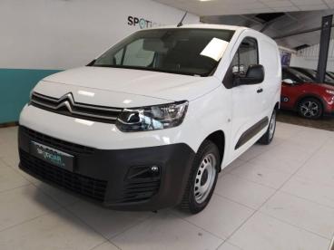 SPOTICAR Citroën Berlingo M 650kg Bluehdi 130 S&s Driver Eat8 Occasion - Utilitaire Diesel Blanc Banquise - Auxerre - 1203925100_1