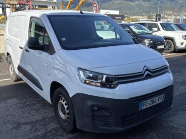 SPOTICAR Citroën Berlingo M 1000kg Bluehdi 100 S&s Club Bvm5 Occasion - Utilitaire Diesel Blanc Banquise - Furiani - 1203937185_5