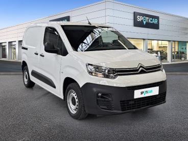 SPOTICAR Citroën Berlingo Van M 650 Bluehdi 100 S&s Bvm6 Club Occasion - Utilitaire Diesel Blanc - Dijon - 1203939020_3