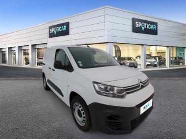 SPOTICAR Citroën Berlingo Van M 1000 Bluehdi 100 S&s Bvm6 Worker Occasion - Utilitaire Diesel Blanc - Le Grand Quevilly - 1203943593_3