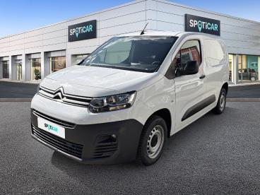 SPOTICAR Citroën Berlingo M 650 Bluehdi 75 S&s Bvm5 Club Occasion - Utilitaire Diesel Blanc Banquise - Dijon - 1203954587_1