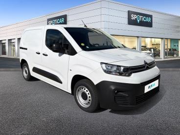 SPOTICAR Citroën Berlingo M 650 Bluehdi 75 S&s Bvm5 Club Occasion - Utilitaire Diesel Blanc Banquise - Dijon - 1203954587_3