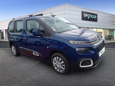 SPOTICAR Citroën Berlingo Taille M Bluehdi 130 S&s Eat8 Feel Occasion - Familiale Diesel Bleu Fonce - Conde-sur-noireau - 1204006561_3