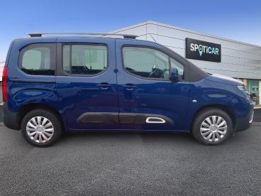 SPOTICAR Citroën Berlingo Taille M Bluehdi 130 S&s Eat8 Feel Occasion - Familiale Diesel Bleu Fonce - Conde-sur-noireau - 1204006561_4