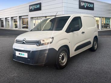 SPOTICAR Citroën Berlingo M 650kg Bluehdi 100 S&s Club Bvm5 Occasion - Utilitaire Diesel Blanc Banquise - Bollene - 1204006750_1