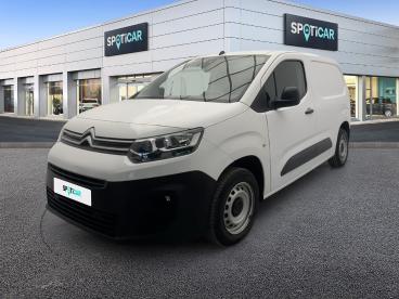 SPOTICAR Citroën Berlingo Van M 650 Bluehdi 100 S&s Bvm6 Club Occasion - Utilitaire Diesel Blanc - St Mitre Les Remparts - 1204014688_1