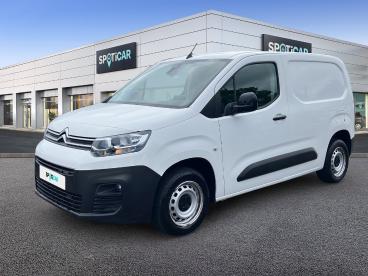 SPOTICAR Citroën Berlingo M 650kg Bluehdi 100 S&s Driver Occasion - Utilitaire Diesel Blanc - Saint Leonard - 1204021120_1