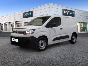 SPOTICAR Citroën Berlingo Van M 650 Puretech 110 S&s Bvm6 Club Occasion - Utilitaire Essence Blanc - Cesson-sevigne - 1204032132_1
