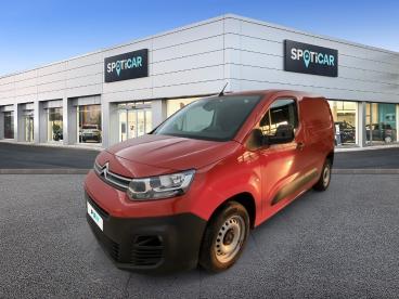 SPOTICAR Citroën Berlingo Van M 650 Bluehdi 100 S&s Bvm6 Occasion - Utilitaire Diesel Rouge - Rouen - 1204037054_1