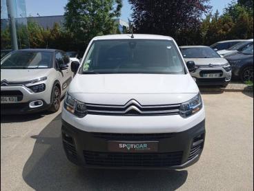 SPOTICAR Citroën Berlingo M 650kg Bluehdi 100ch S&s Cabine Extenso 3 Places Occasion - Utilitaire Diesel Blanc Icy - Vert Saint Denis - 1204038842_2