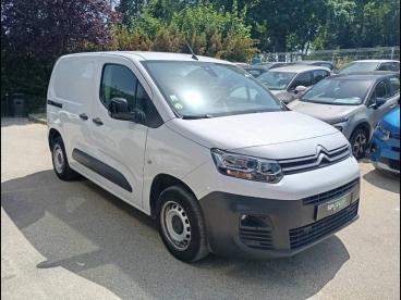 SPOTICAR Citroën Berlingo M 650kg Bluehdi 100ch S&s Cabine Extenso 3 Places Occasion - Utilitaire Diesel Blanc Icy - Vert Saint Denis - 1204038842_3