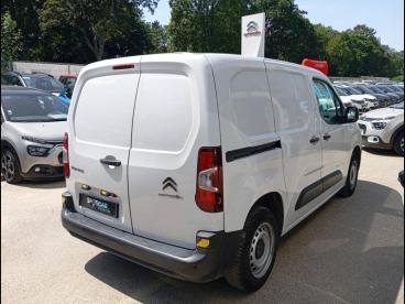 SPOTICAR Citroën Berlingo M 650kg Bluehdi 100ch S&s Cabine Extenso 3 Places Occasion - Utilitaire Diesel Blanc Icy - Vert Saint Denis - 1204038842_5