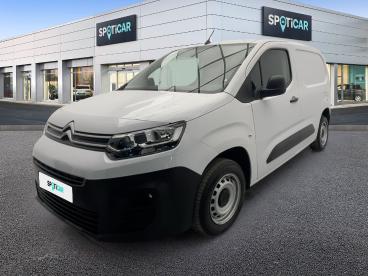 SPOTICAR Citroën Berlingo Van M 650 Bluehdi 100 S&s Bvm6 Club Occasion - Utilitaire Diesel Blanc - Marignane - 1204040257_1