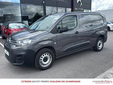 SPOTICAR Citroën Berlingo Xl 950kg Bluehdi 100 S&s Worker Bvm5 Occasion - Utilitaire Diesel Gris Platinium Métal - Saint Memmie - 1204040657_1