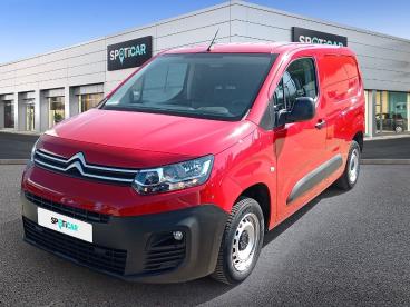 SPOTICAR Citroën Berlingo M 650 Bluehdi 100 S&s Bvm6 Club Occasion - Utilitaire Diesel Rouge Ardent - Chenove - 1204041933_1
