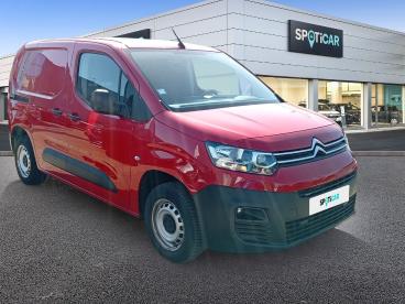 SPOTICAR Citroën Berlingo M 650 Bluehdi 100 S&s Bvm6 Club Occasion - Utilitaire Diesel Rouge Ardent - Chenove - 1204041933_3