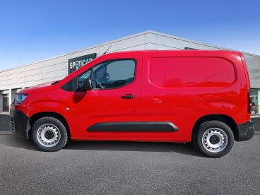 SPOTICAR Citroën Berlingo M 650 Bluehdi 100 S&s Bvm6 Club Occasion - Utilitaire Diesel Rouge Ardent - Chenove - 1204041933_4