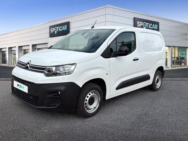 SPOTICAR Citroën Berlingo M 650 Bluehdi 100 S&s Bvm6 Driver Occasion - Utilitaire Diesel Blanc - Loudun - 1204043177_1