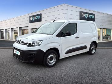 SPOTICAR Citroën Berlingo Taille M 650kg Bluehdi 100 S&s Bvm6 Occasion - Utilitaire Diesel Blanc - Loudun - 1204043178_1