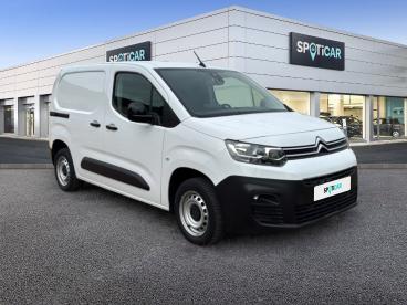 SPOTICAR Citroën Berlingo Taille M 650kg Bluehdi 100 S&s Bvm6 Occasion - Utilitaire Diesel Blanc - Loudun - 1204043178_3