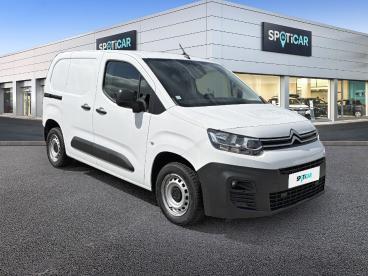 SPOTICAR Citroën Berlingo M 650 Bluehdi 100 S&s Bvm5 Driver Occasion - Utilitaire Diesel Blanc - Epinal - 1204043820_3