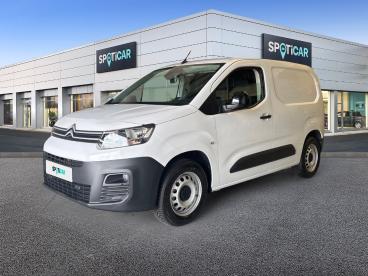 SPOTICAR Citroën Berlingo E-berlingo Van M 800 100 Kw (136 Ch) Batterie 50 K Occasion - Utilitaire Electrique Blanc - Epinal - 1204054642_1